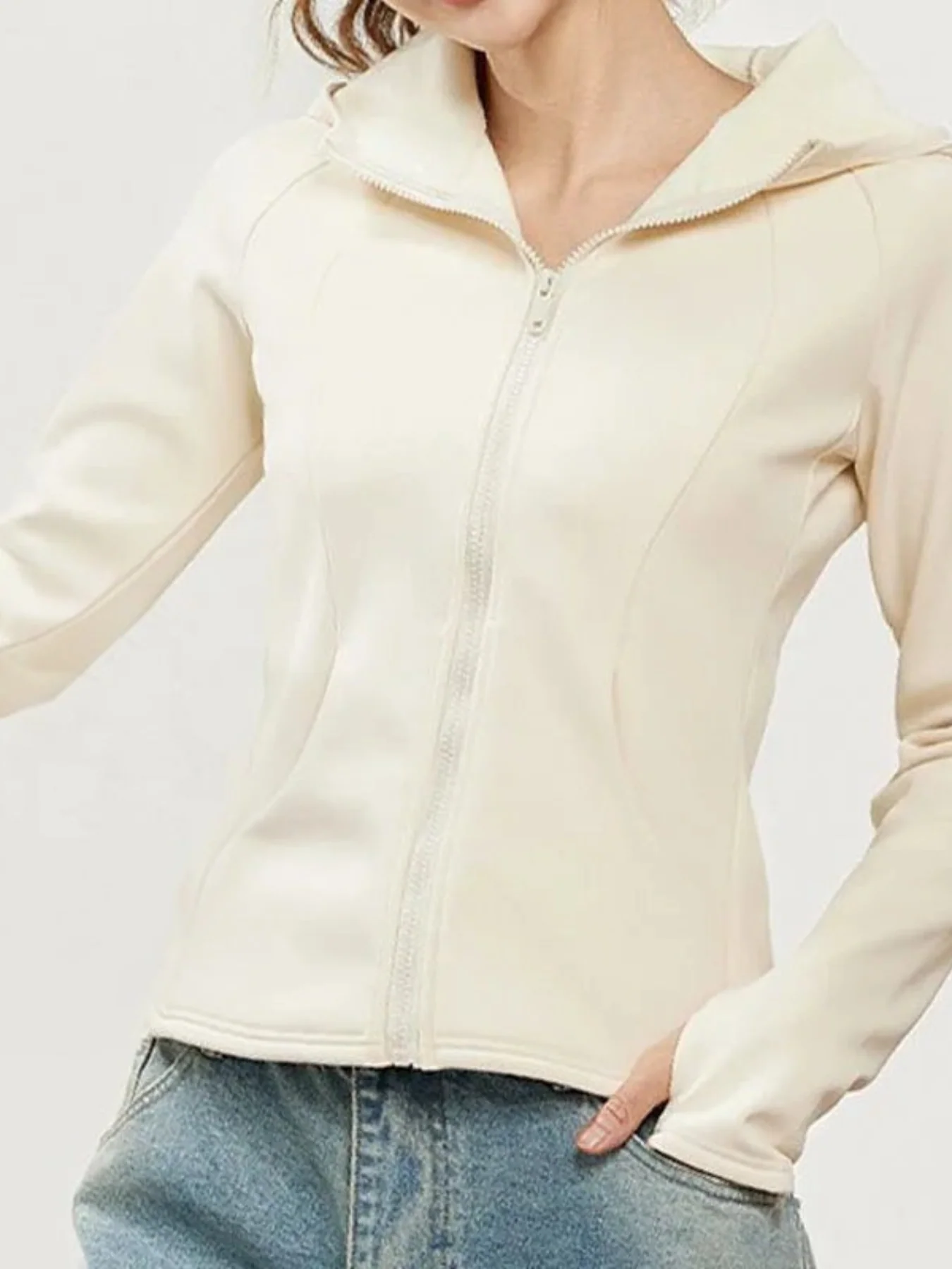 Velora | Atmungsaktive Yogajacke für Damen Winter Slim Fit - Image 6