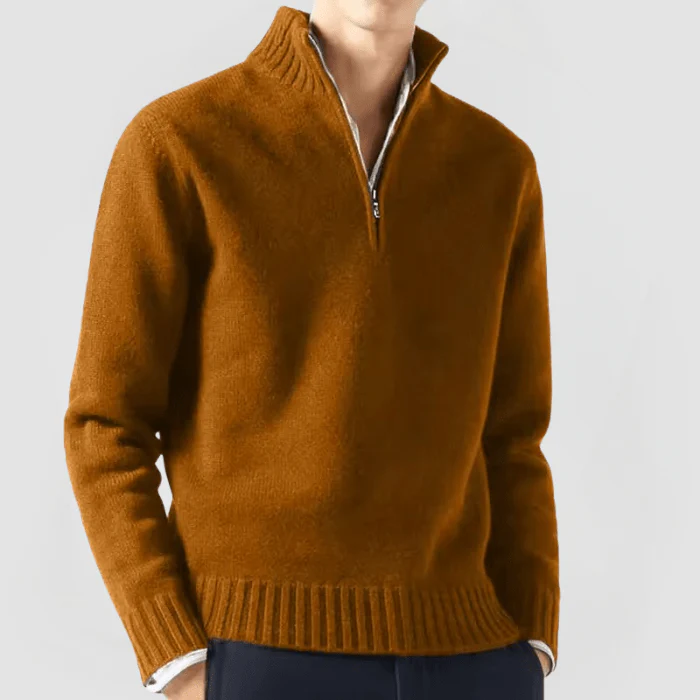 VENHUES - STRICKPULLOVER MIT REISSVERSCHLUSS - Image 3