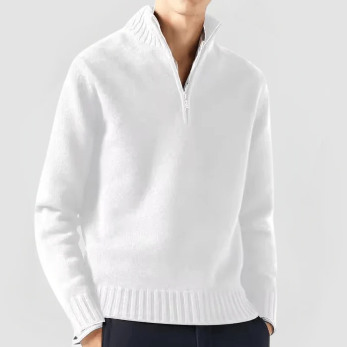 VENHUES - STRICKPULLOVER MIT REISSVERSCHLUSS - Image 4