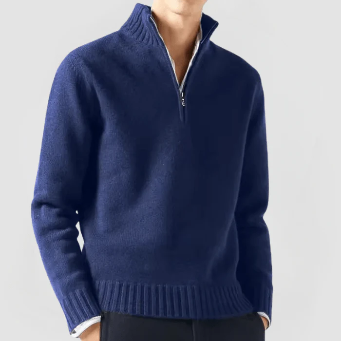VENHUES - STRICKPULLOVER MIT REISSVERSCHLUSS - Image 5