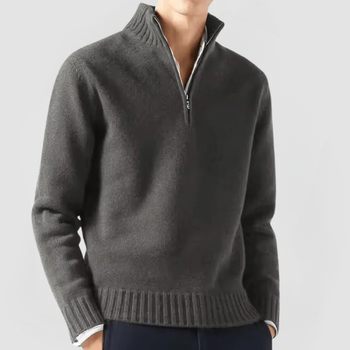 VENHUES - STRICKPULLOVER MIT REISSVERSCHLUSS - Image 6