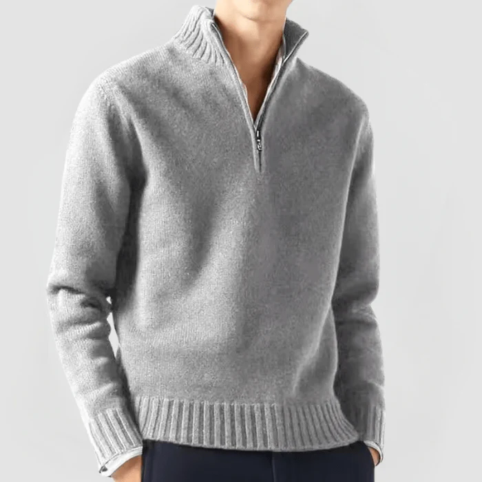 VENHUES - STRICKPULLOVER MIT REISSVERSCHLUSS - Image 8
