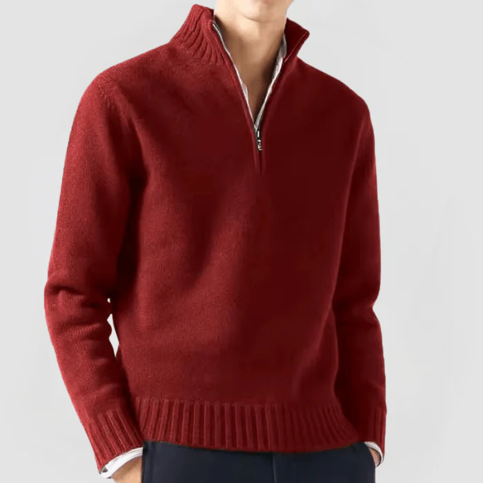VENHUES - STRICKPULLOVER MIT REISSVERSCHLUSS - Image 9