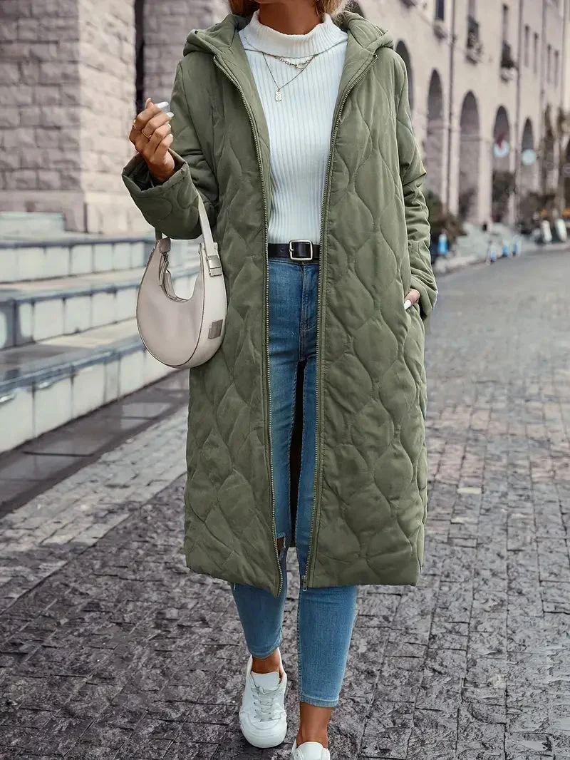 Vento | Warm Gepolsterte Kapuzenjacke für Damen Herbst - Image 5