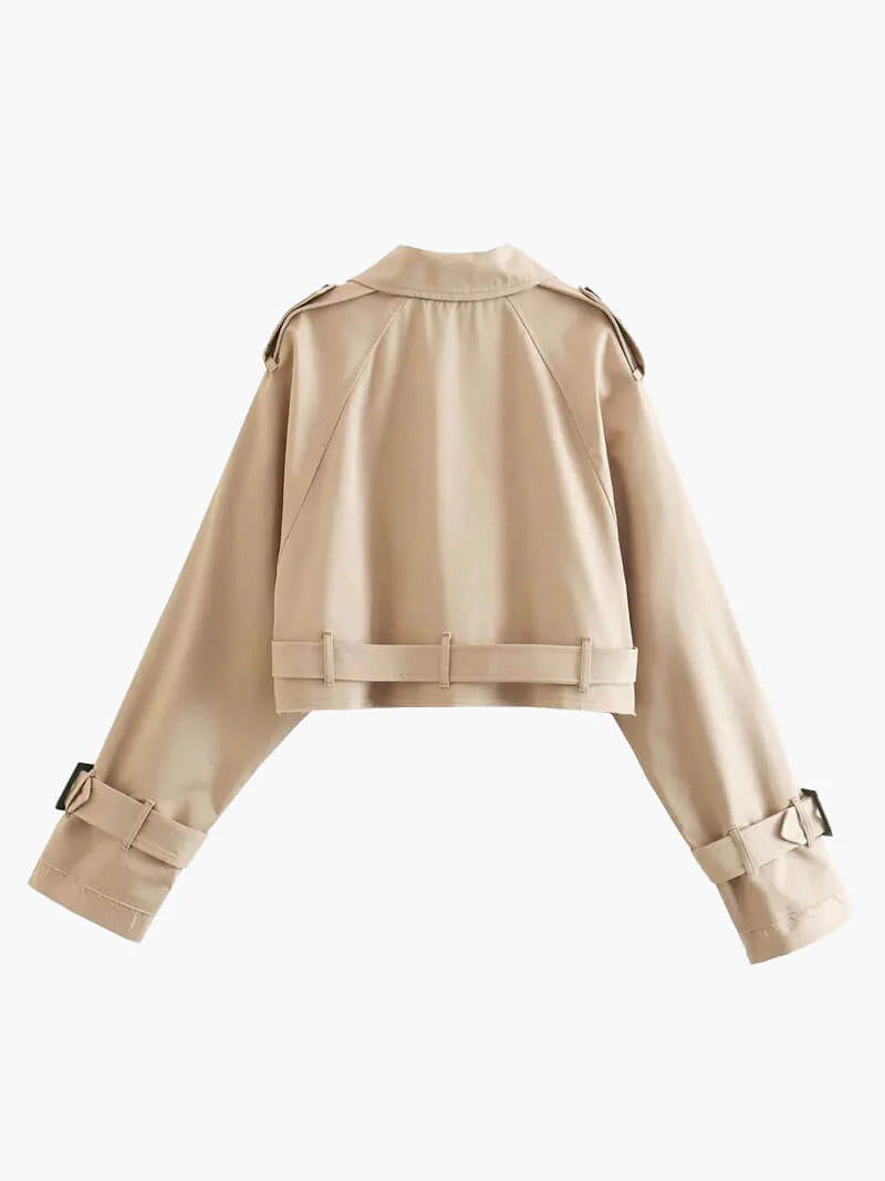 VERA | CROPPED TRENCHCOAT - Image 2