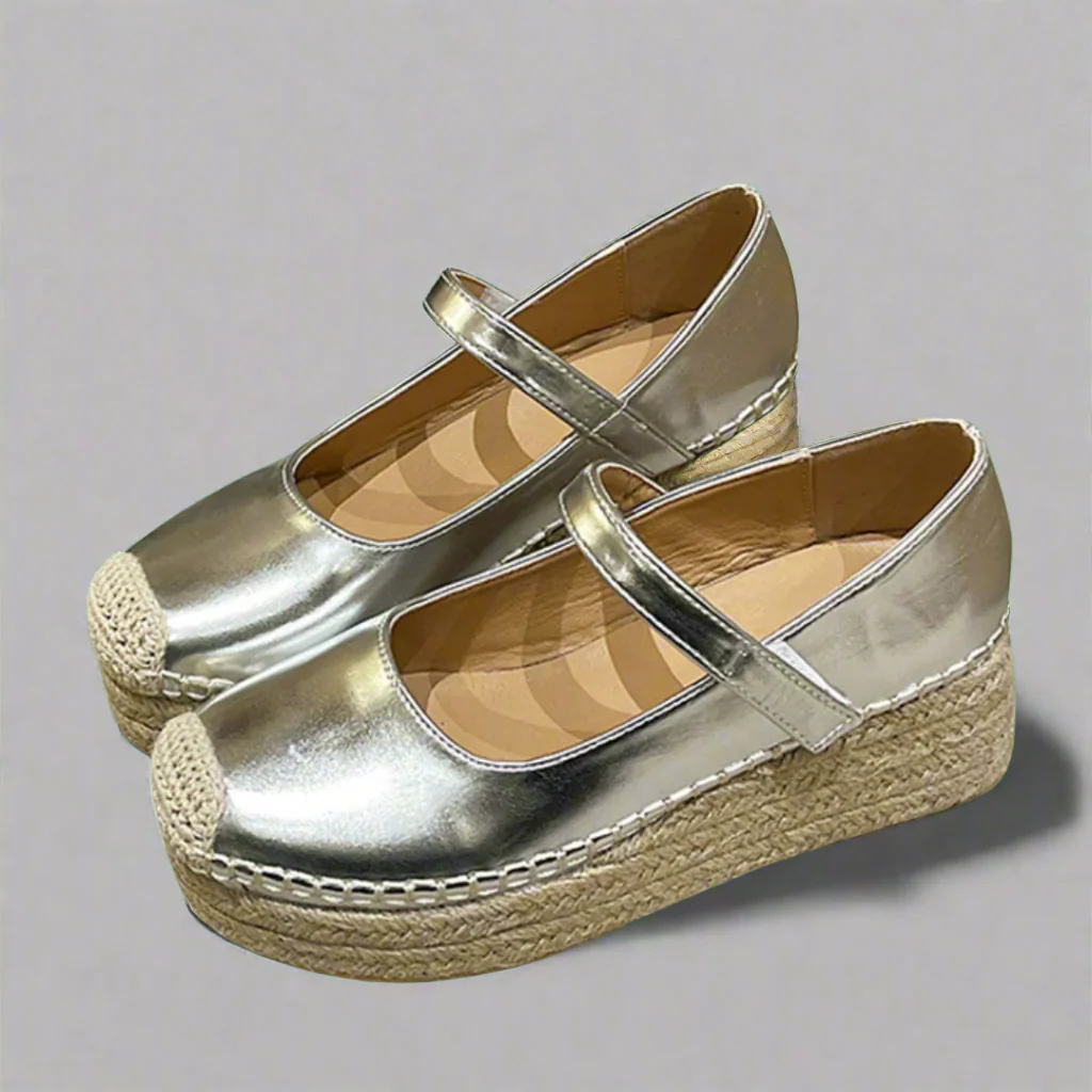 Verena | Premium Keilschuhe mit Schnalle für den Frühling - Image 2