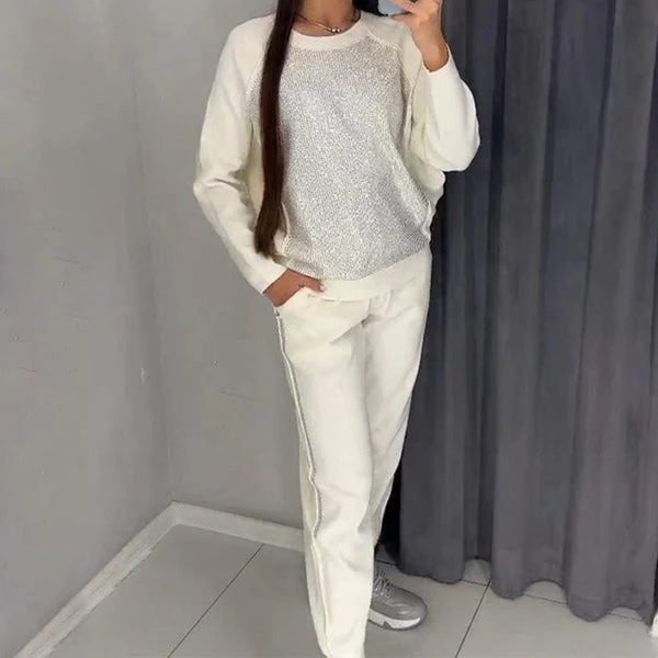 VERENA - SET AUS SWEATSHIRT UND JOGGINGHOSE - Image 4