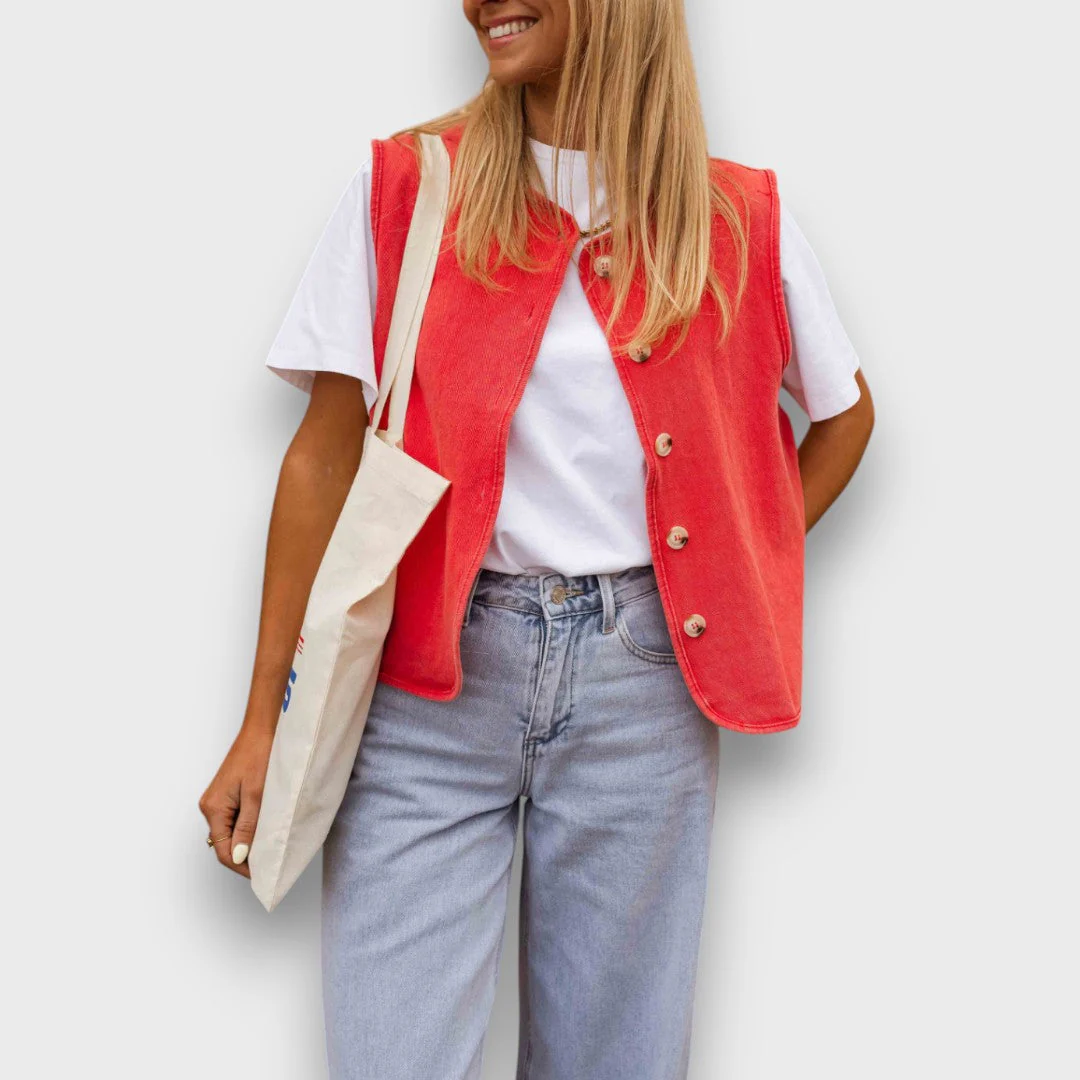 Veriane – Retro-inspirierte Sommerweste - Image 2