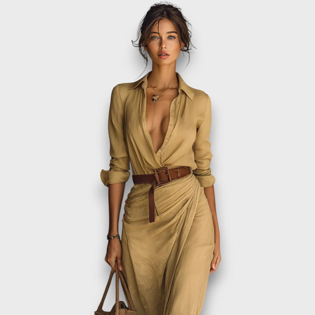 Verira – Elegantes Maxi-Wickelkleid - Image 7