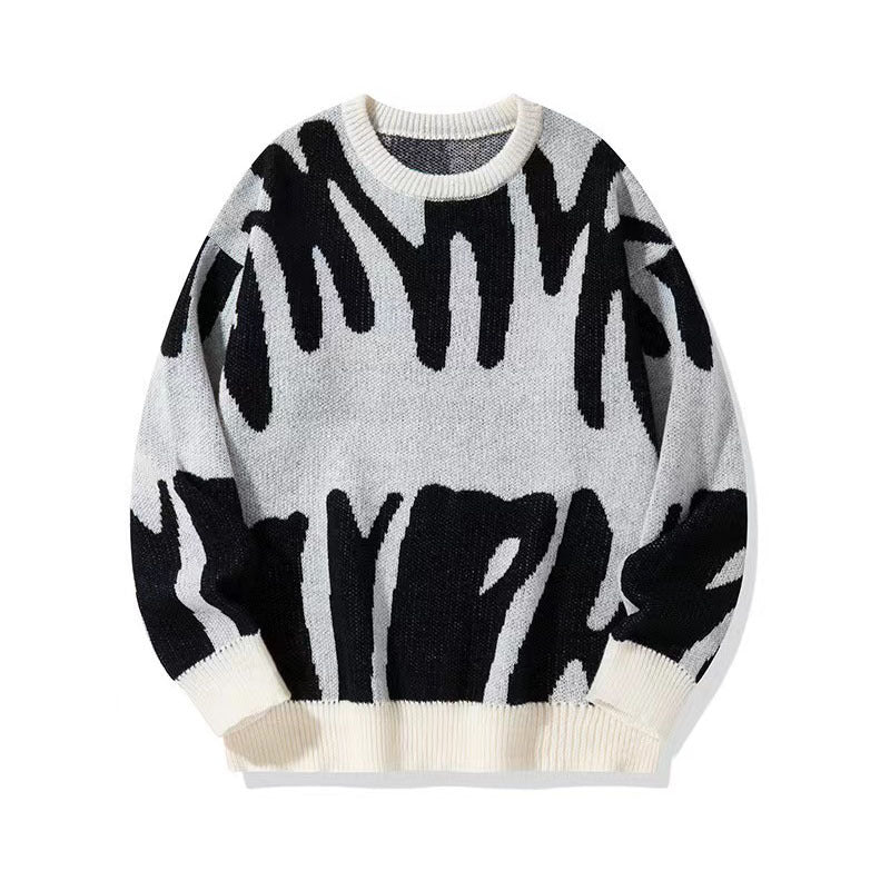 Verner Grafik-Strickpullover - Image 2