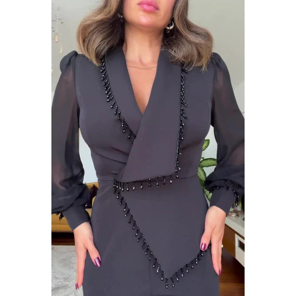 VERONIQUE - BLAZER UND HOSEN SET - Image 3