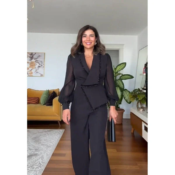 VERONIQUE - BLAZER UND HOSEN SET - Image 7