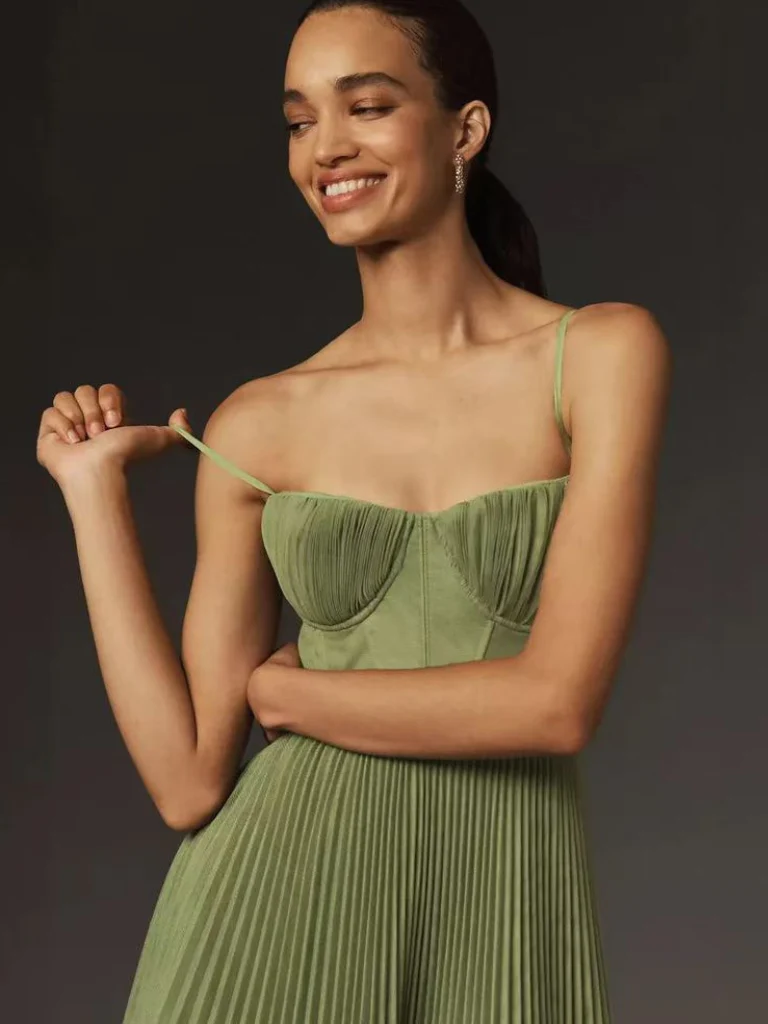 VERONIQUE | Verde Maxikleid - Image 10