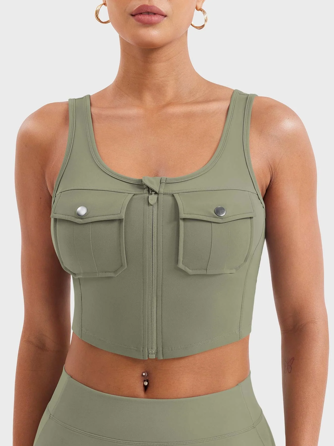 Vexoro | Atmungsaktives Tanktop Damen für Sommer Fitness - Image 4