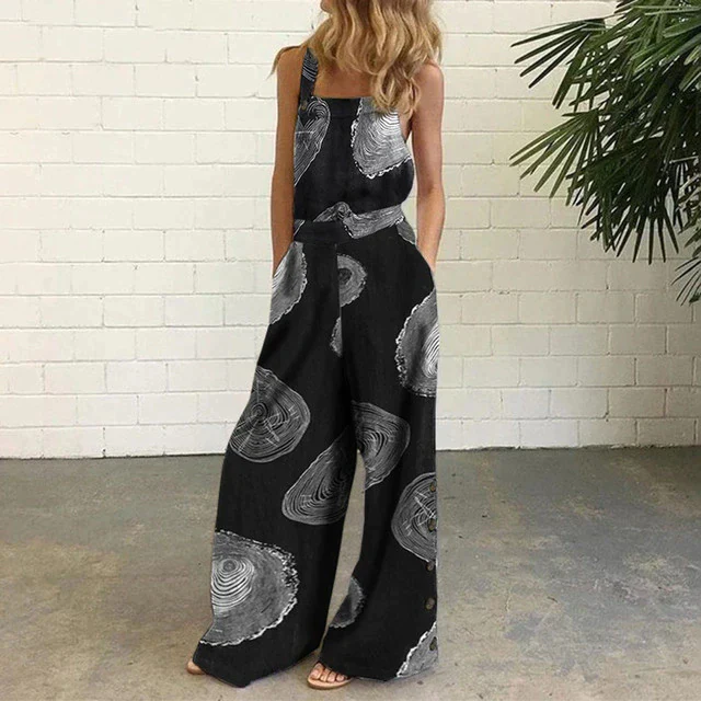 VIA - Ärmelloser Overall Jumpsuit - Image 2