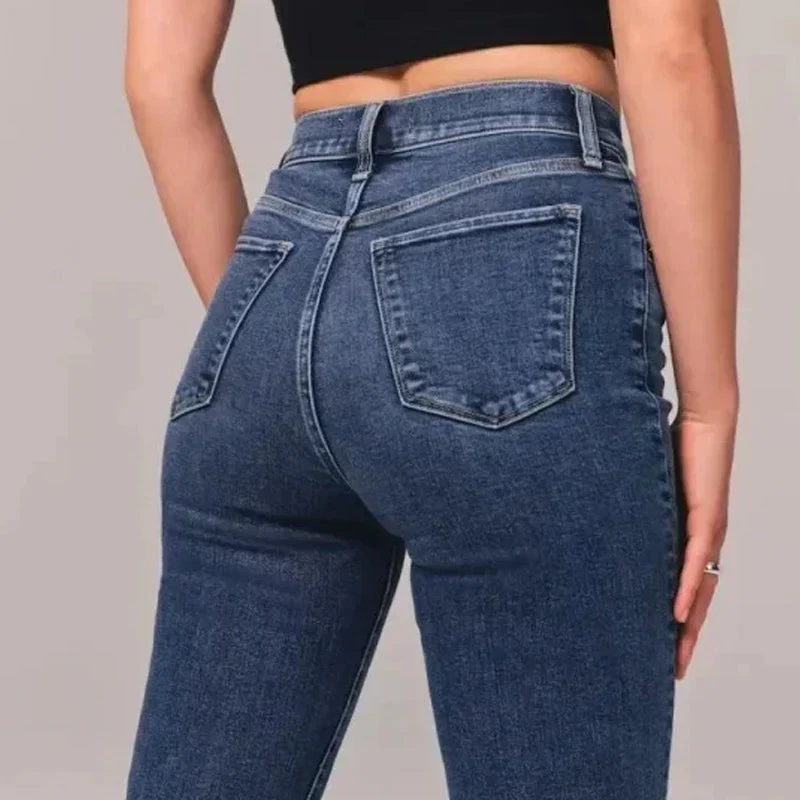Victoria - Figurbetonte High-Rise Schlagjeans für Damen - Image 2