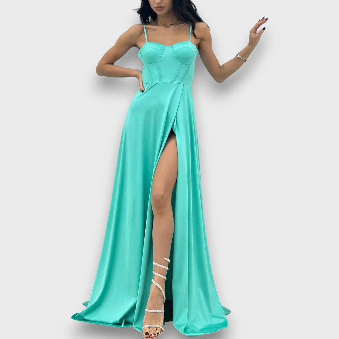 Victoria – Schulterfreies Abendkleid mit Rückenschnürung - Image 21