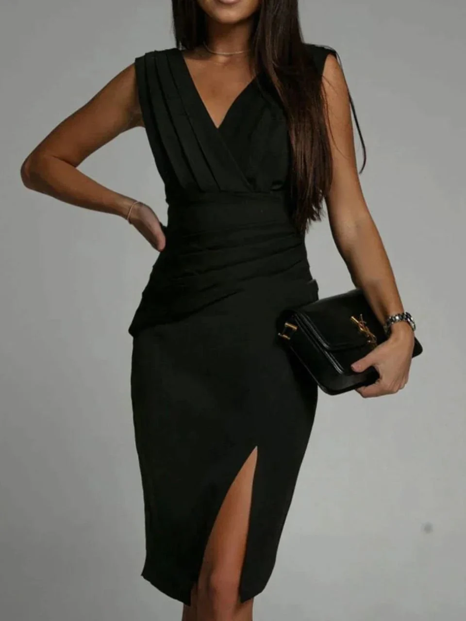 Victoria | V-Ausschnitt-Kleid