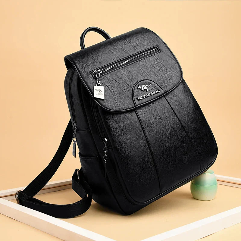 Vielseitiger Damen-Diebstahlschutz-Rucksack mit großem Fassungsvermögen und strapazierfähigem Material
