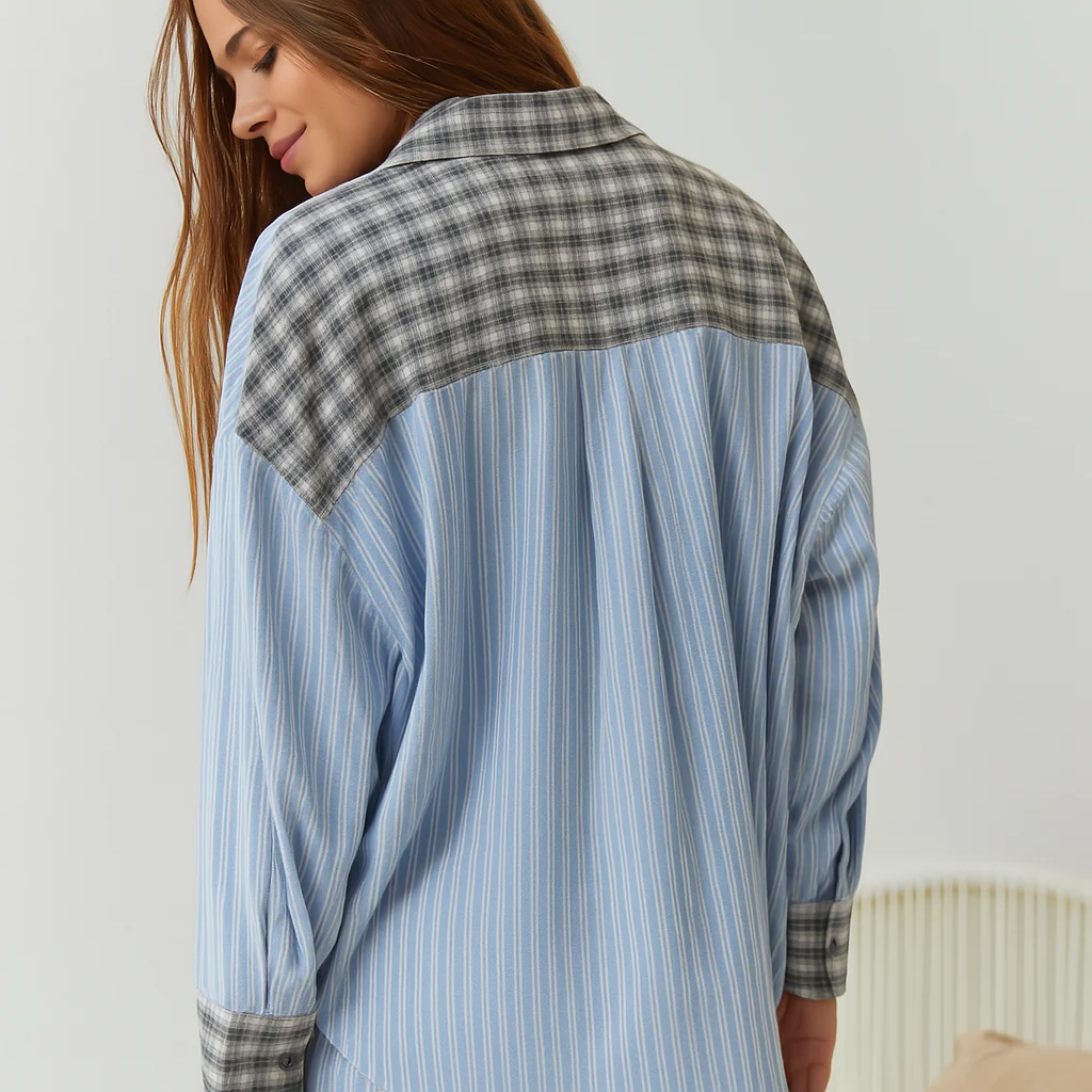 Viktoria – 2-teiliges, lässiges Pyjama-Set für Damen – Weicher und lässiger Schlafanzug - Image 2