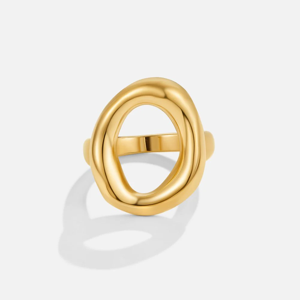 Vina Geschmolzener Goldring
