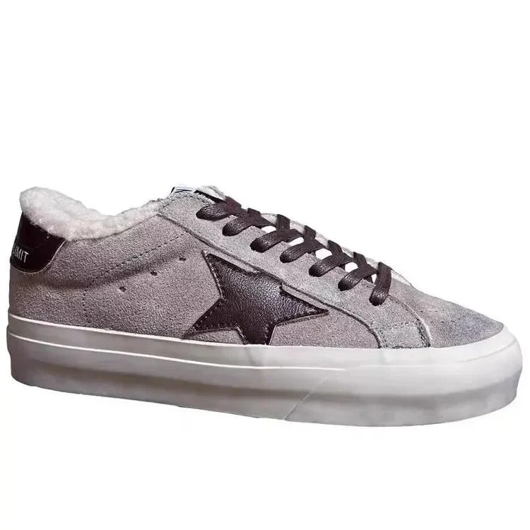 Vintage Distressed Fleece gefütterte Damen Schuhe - Image 4