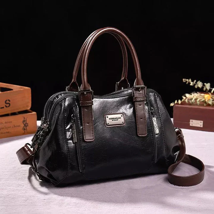 Vintage-Handtasche für Damen – Zeitlose Eleganz – Leder - Image 6