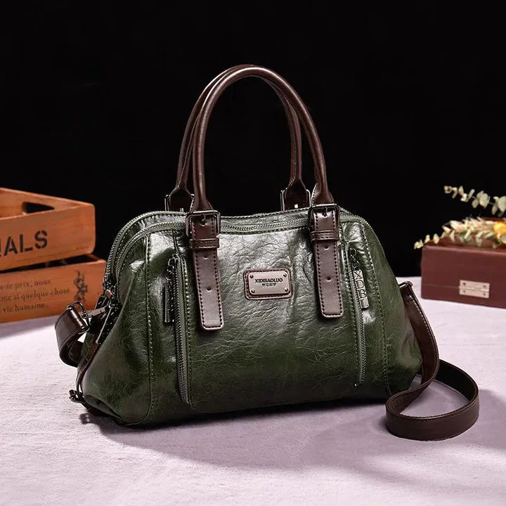 Vintage-Handtasche für Damen – Zeitlose Eleganz – Leder - Image 7