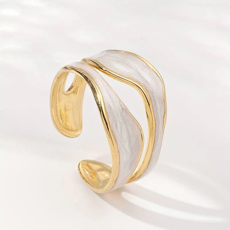Vintage Weißgold Ring