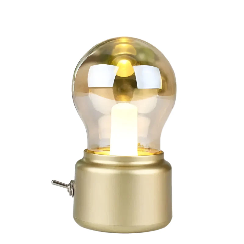 VintageGlow Kabellose Industrielle Nachttischlampe - Image 4