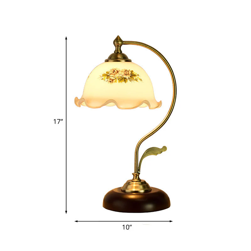 Vintaria – Plissierte Kuppel-Natlys aus frostigem Glas - Image 2