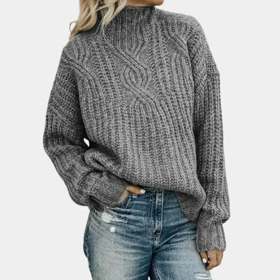 Violeta - bequemer strickpullover für damen - Image 3
