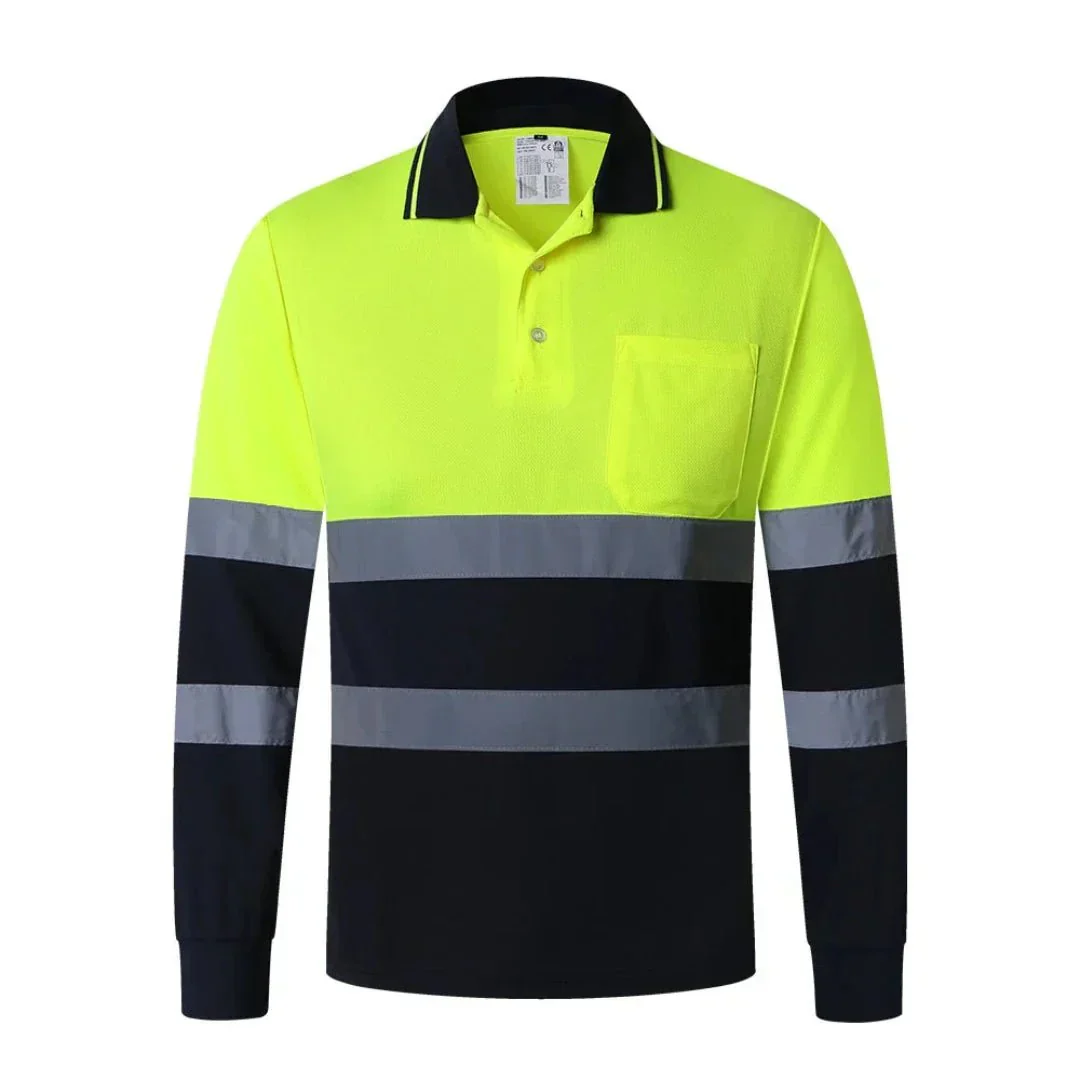 Virgil Reflektierendes Arbeits-Poloshirt - Image 2