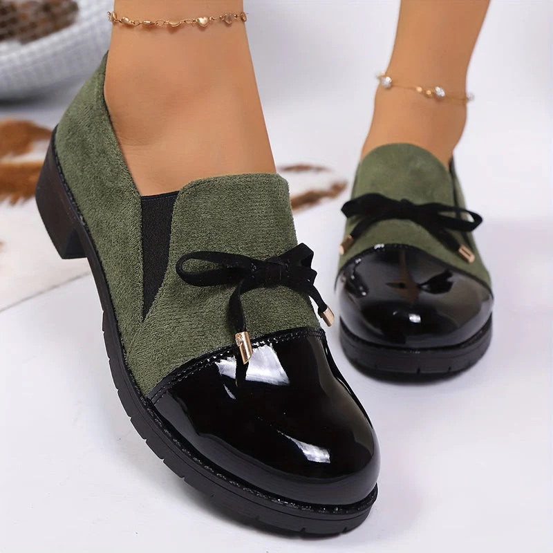 Virna - Elegante Rutschfeste Loafers Mit Schleife - Image 12