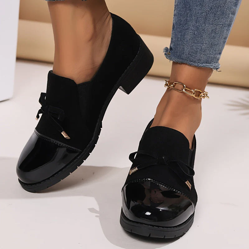 Virna - Elegante Rutschfeste Loafers Mit Schleife - Image 3
