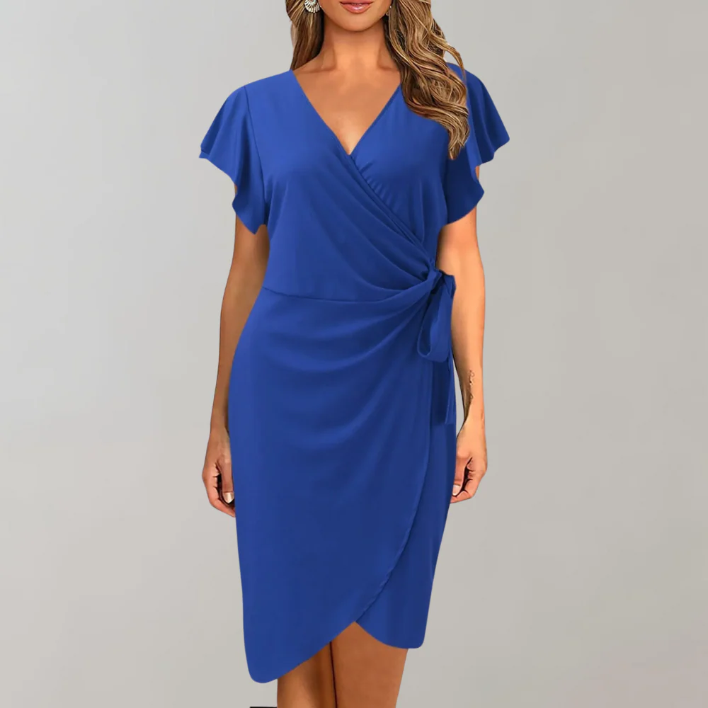 Vivian - Elegantes und fließendes Kleid mit lockerer Passform für Frauen