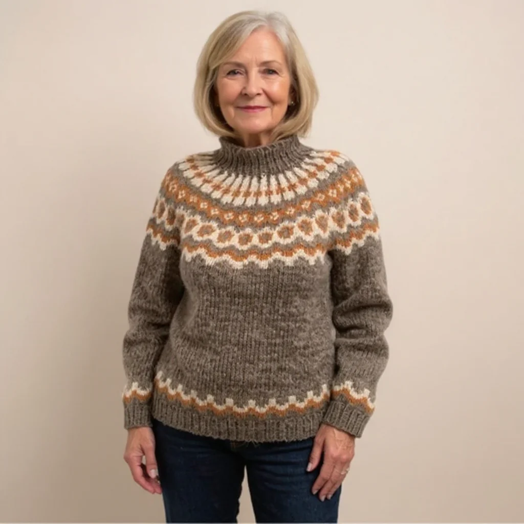 Viviana | Vintage Islandpullover