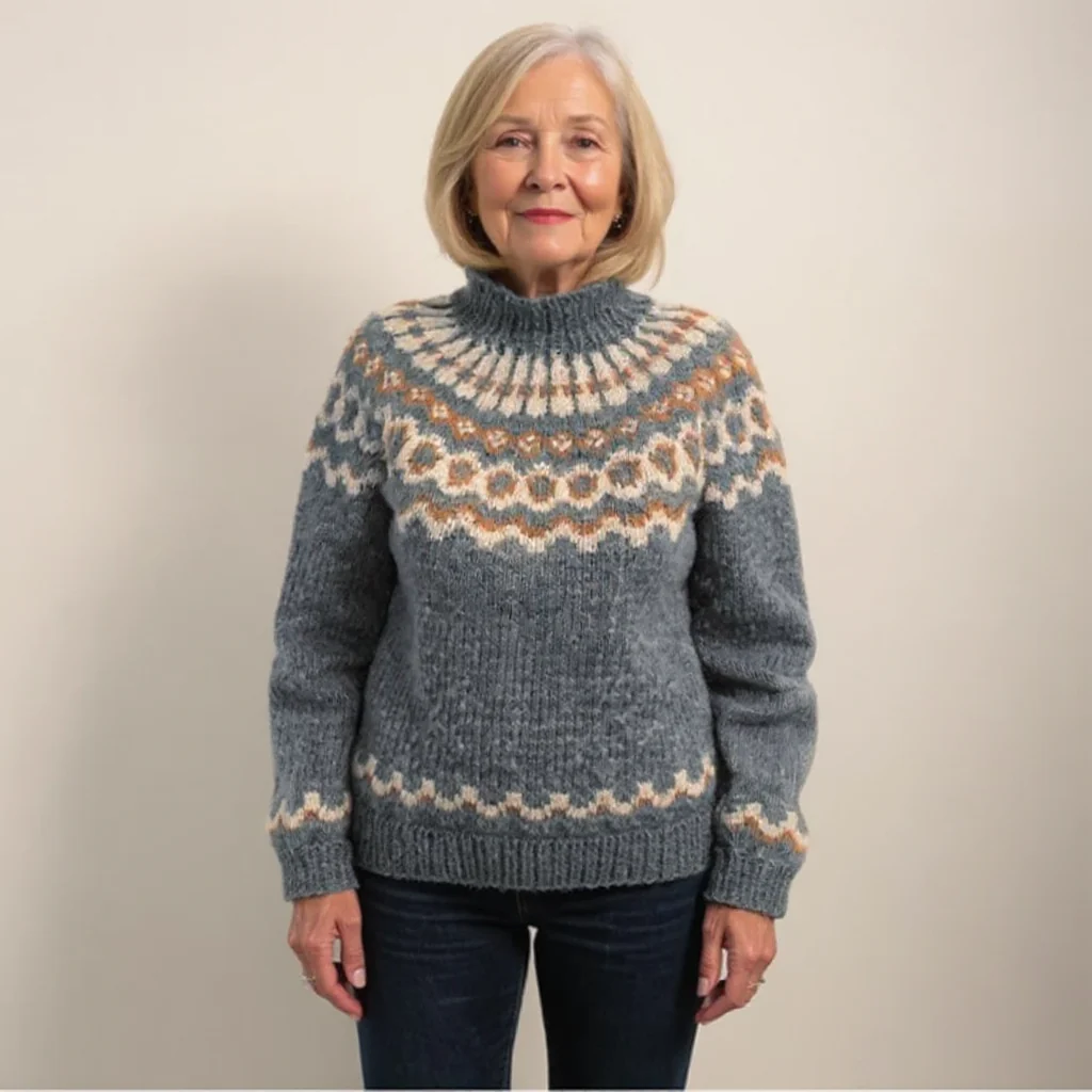 Viviana | Vintage Islandpullover - Image 3