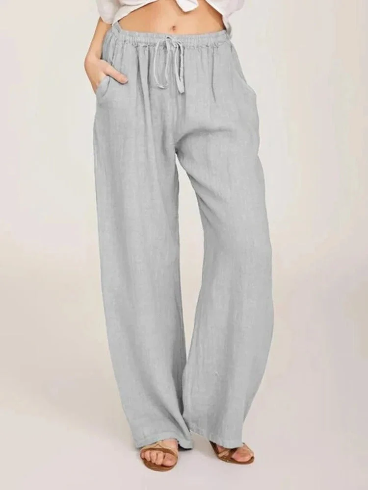 Vivienne | Baumwoll-Leinen-Hose - Image 9