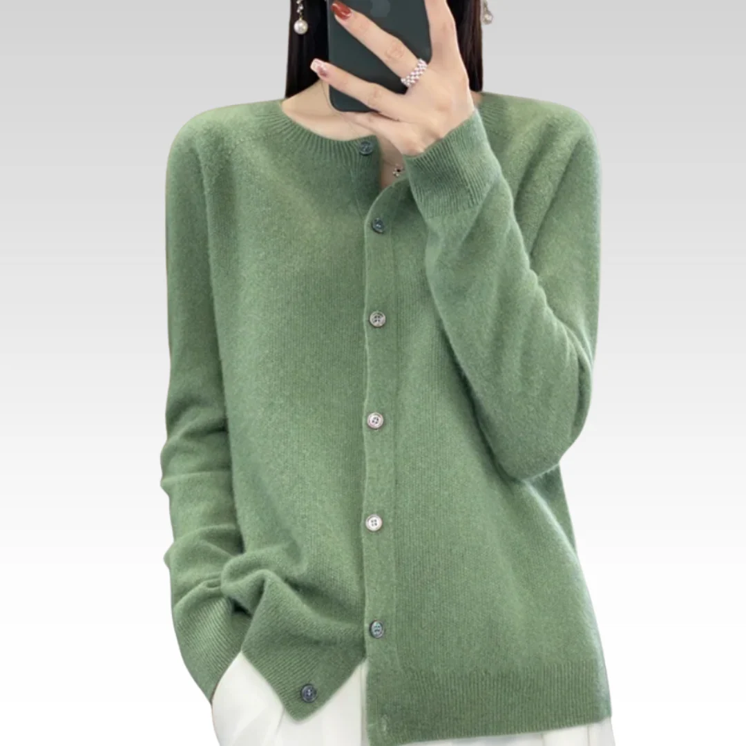 VIVIENNE I WARME GEMÜTLICHE STRICKJACKE