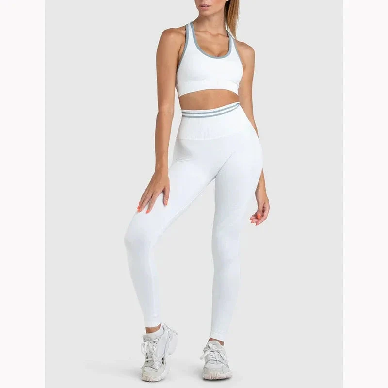 Vortixa | Flexibles Sport-BH und Leggings Set für Damen Sommer - Image 2