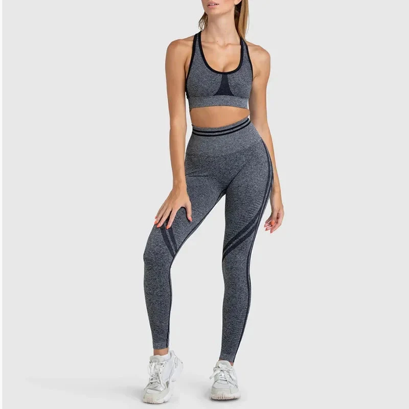 Vortixa | Flexibles Sport-BH und Leggings Set für Damen Sommer - Image 4