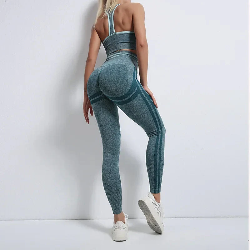 Vortixa | Flexibles Sport-BH und Leggings Set für Damen Sommer - Image 6