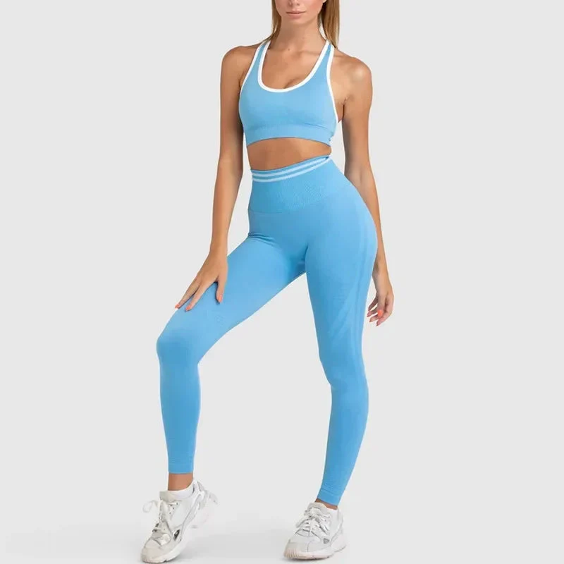 Vortixa | Flexibles Sport-BH und Leggings Set für Damen Sommer - Image 9