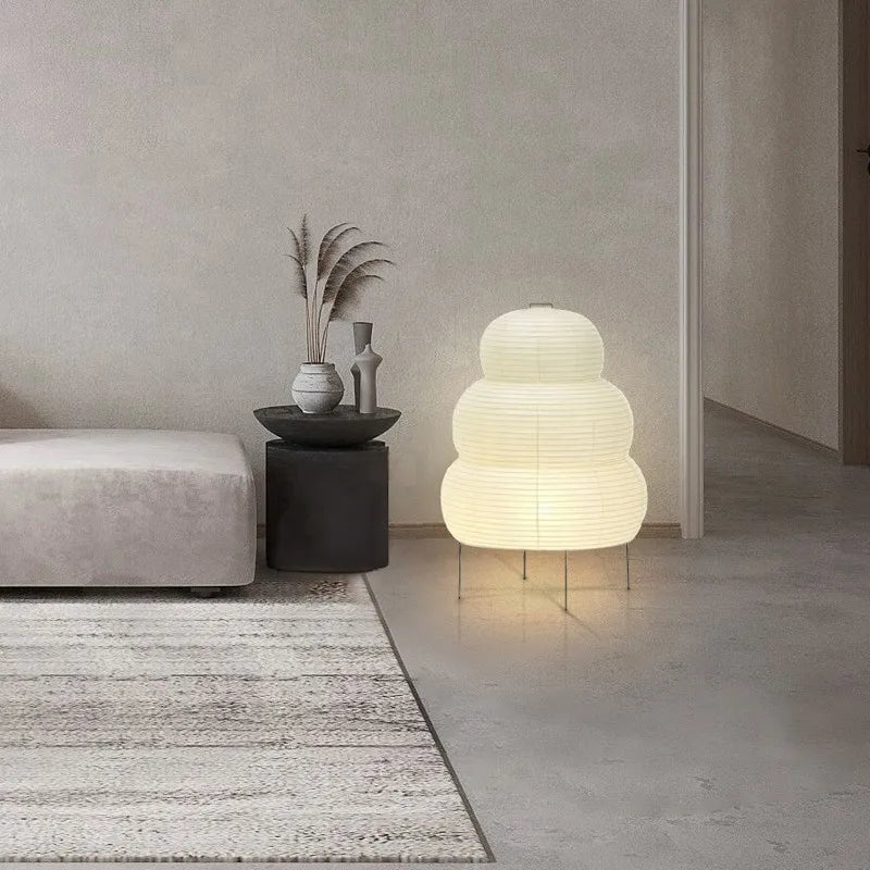 WabiGlow verstellbare Stehlampe aus Reispapier - Image 6