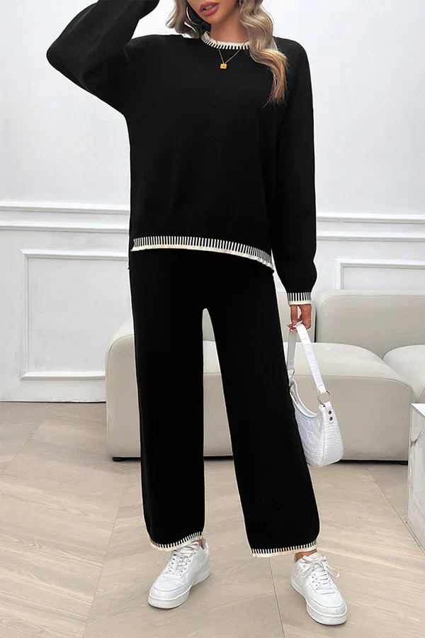 WANDA - STRICKPULLOVER-SET MIT HOSE - Image 2