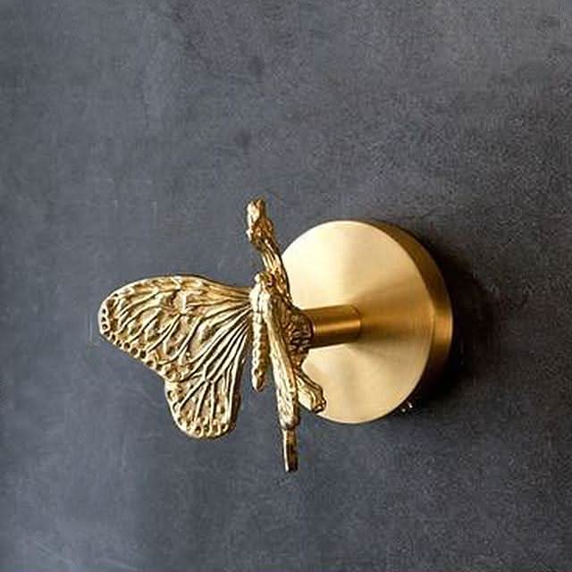 Wandhakenleiste aus Messing mit Tiermotiven und goldenen Akzenten - Image 9