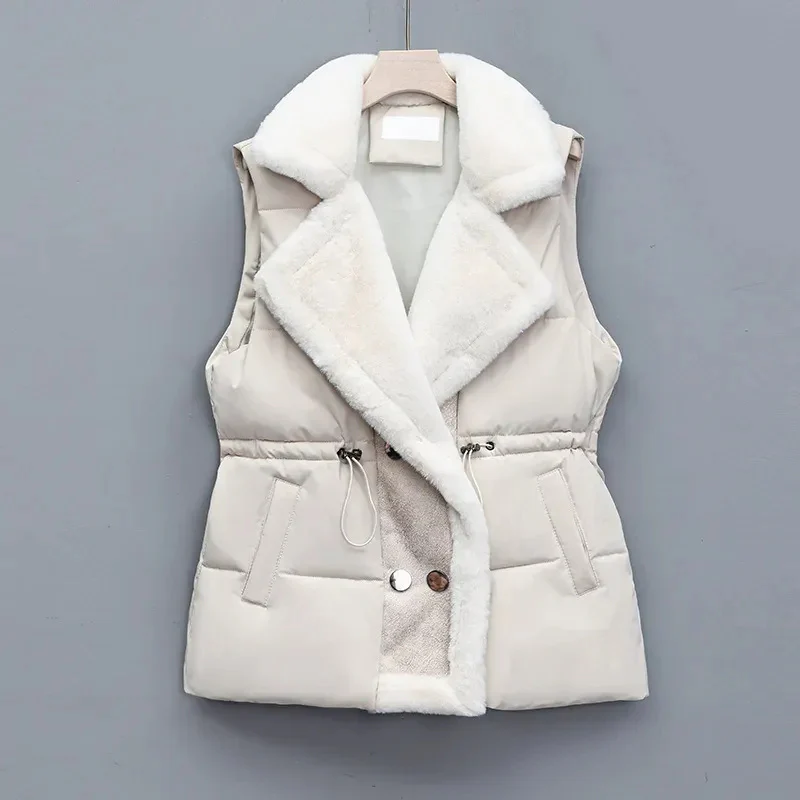 Warme Plüschweste für Damen | Ärmellos - Image 2