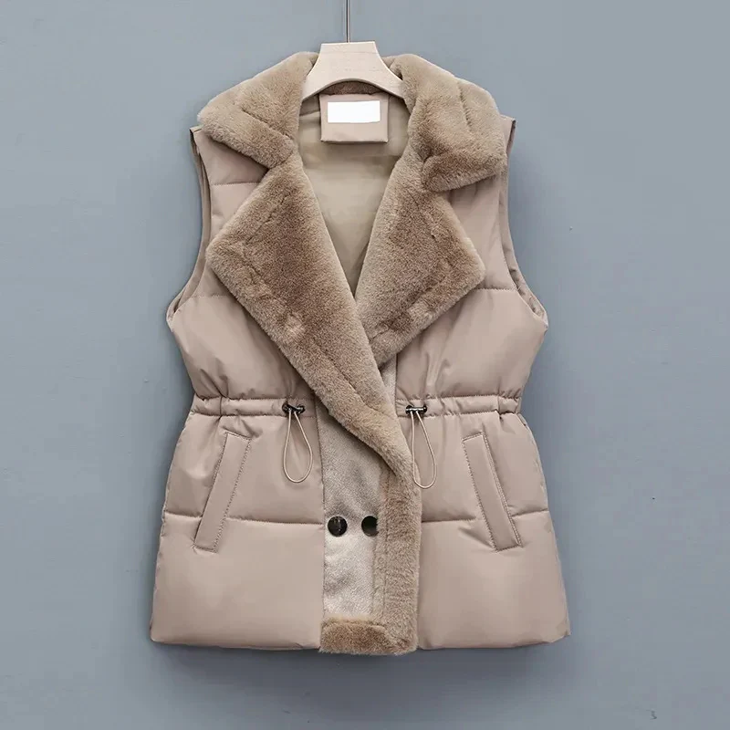 Warme Plüschweste für Damen | Ärmellos - Image 6