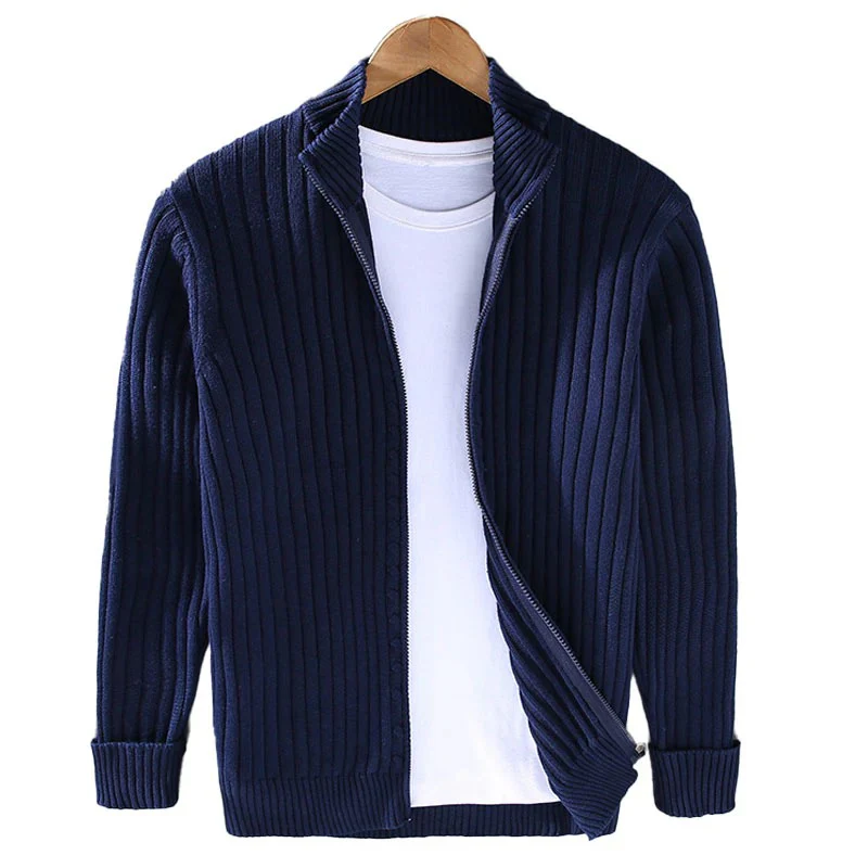 Warmer Strickcardigan für Herren | reißverschluss - Image 2